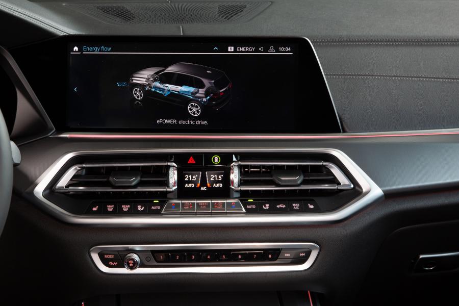 Детали интерьера BMW X5 xDrive45e iPerformance (G05) 2019 года  (WW) (фото 67 из 102)